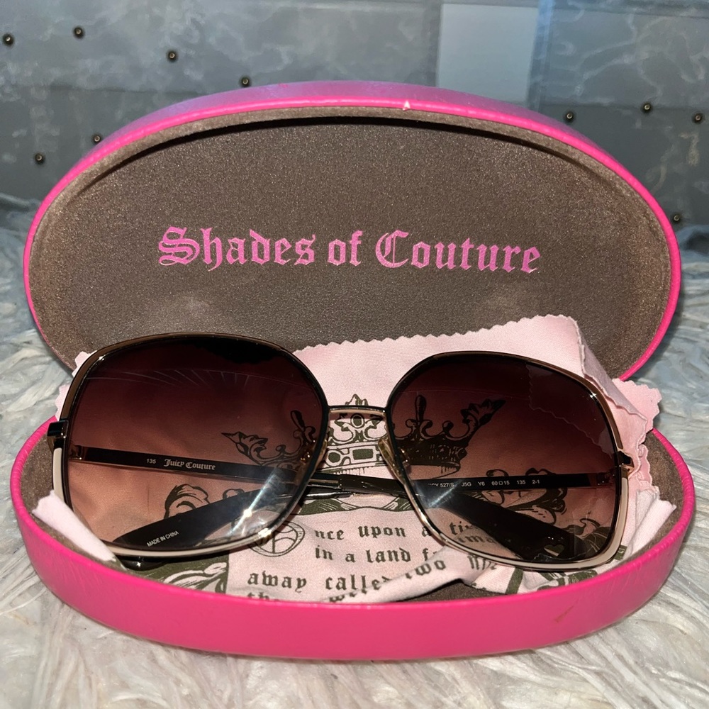 Juicy Couture - JUICY 527S Gold Metal Sunglasses